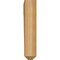 Ekena Millwork Balboa Craftsman Rough Sawn Bracket, Western Red Cedar, 4"W x 20"D x 20"H BKT04X20X20BOA04RWR - alternate 2